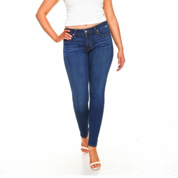 1 DENIM Women's Curvy Skinny Fit Lafayette Size 34 - Picture 1 of 13